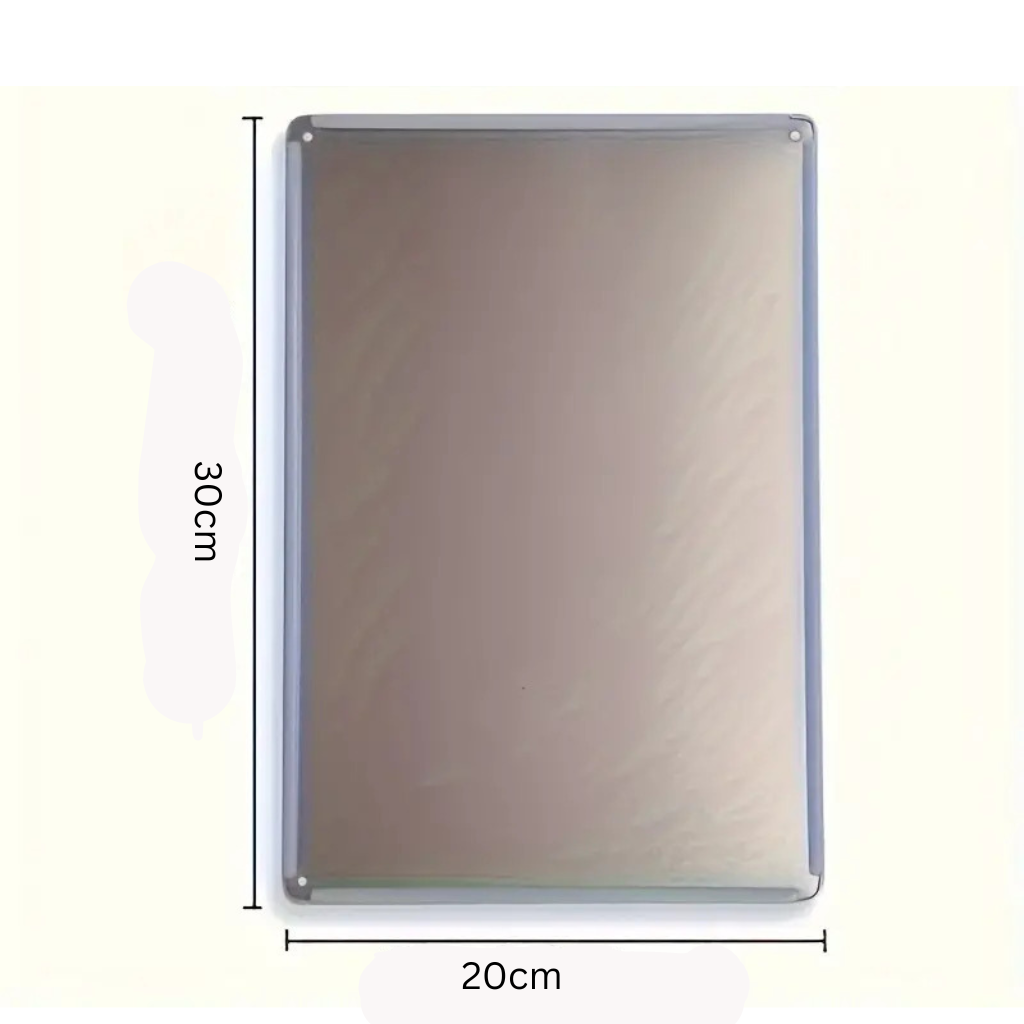 Metallschild "Welcome we hope you like dogs" 20x30cm