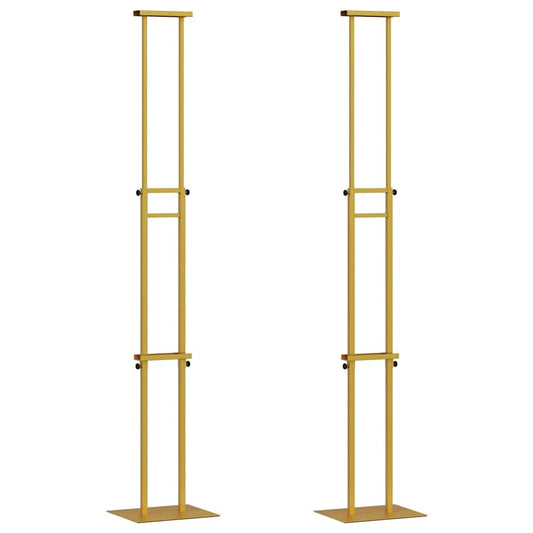 Messestände 2 pcs Gold 30 x 24 x 208 cm Eisen