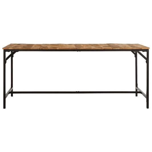 Esstisch 180x90x75 cm Raues Massivholz Mango