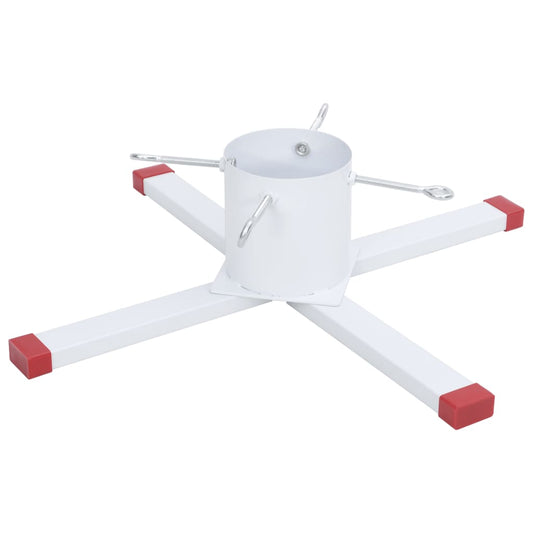 Christbaumständer Weiß 61x61x15,5 cm