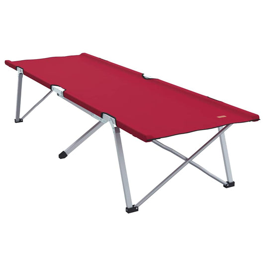 Klapp Schlafbett fürs Camping Rot 194 x 62.5 x 42.5 cm