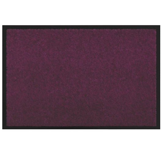 Fußmatte Bordeaux 60 x 40 x 1,2 cm Teddystoff