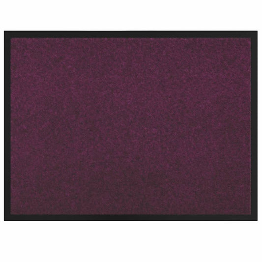 Fußmatte Bordeaux 80 x 60 x 1,2 cm Teddystoff