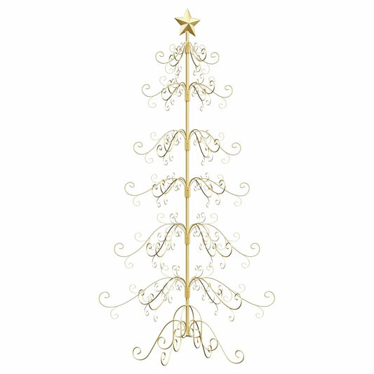 Metall Weihnachtsbaum Gold 180 cm Pulverbeschichteter Stahl