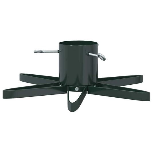 Weihnachtsbaumständer 1.73 Grün 49 x 49 x 15,5 cm Stahl