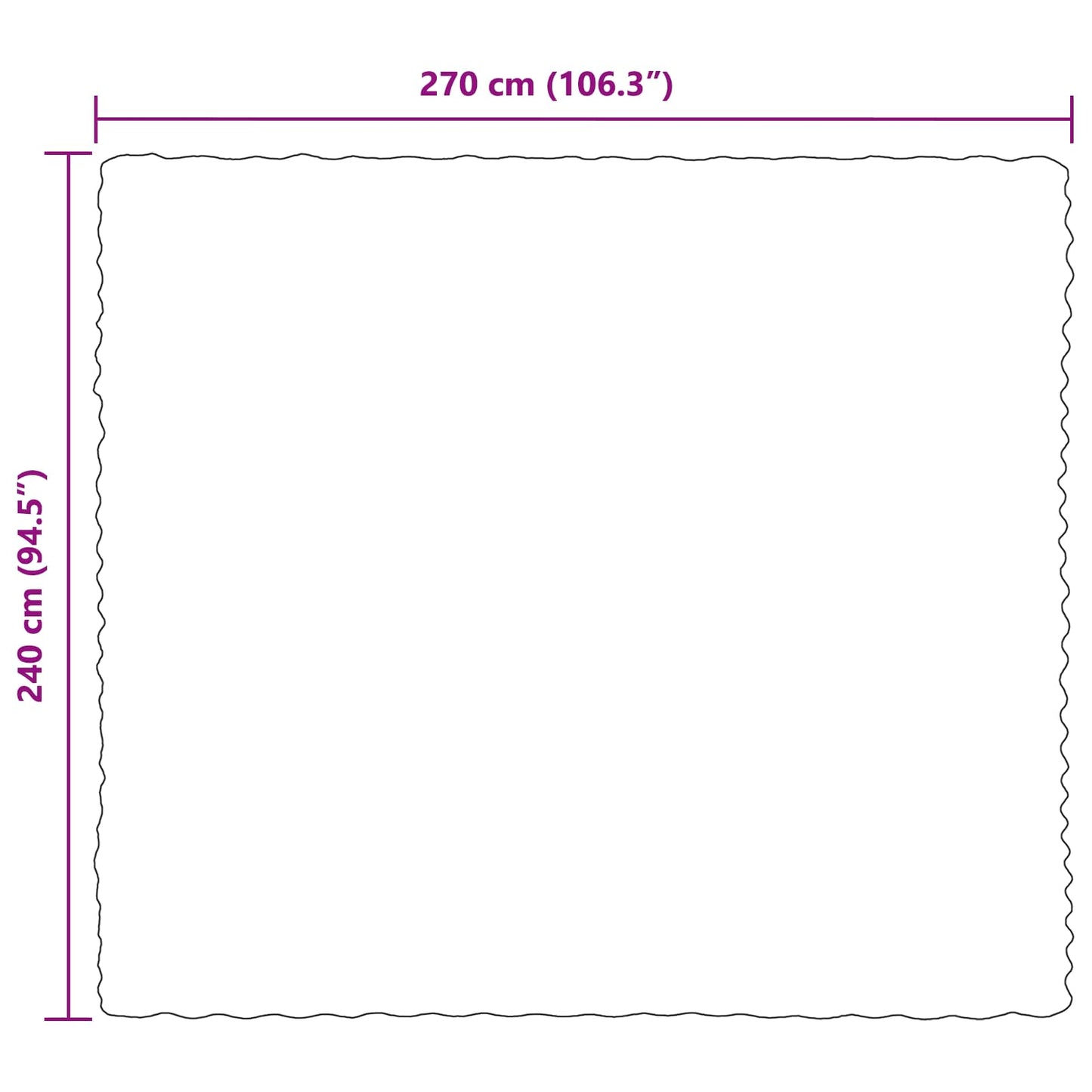 Kunstfell Kaninchenfell Decke Dunkelgrün 240 x 270 cm Polyester