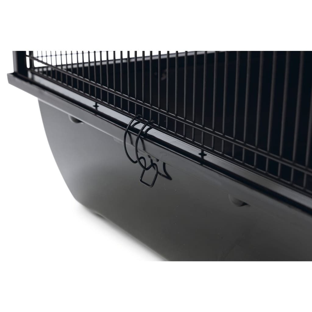 Beeztees Nagerkäfig Boas 76x46x57 cm Schwarz