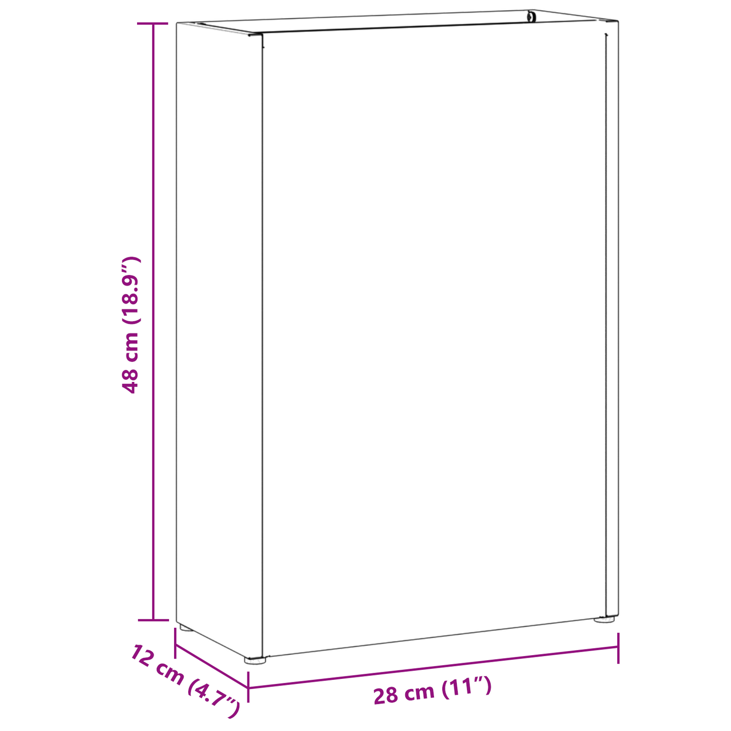 Sonnenschirmhalter mit Speicher Senfgelb 28 x 12 x 41 cm Stahl