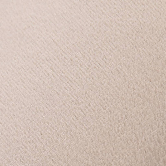 Hocker Aprikose und Golden Samt 28 x 36 cm