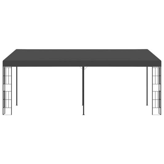 Wand-Pavillon 3x6 m Anthrazit Stoff