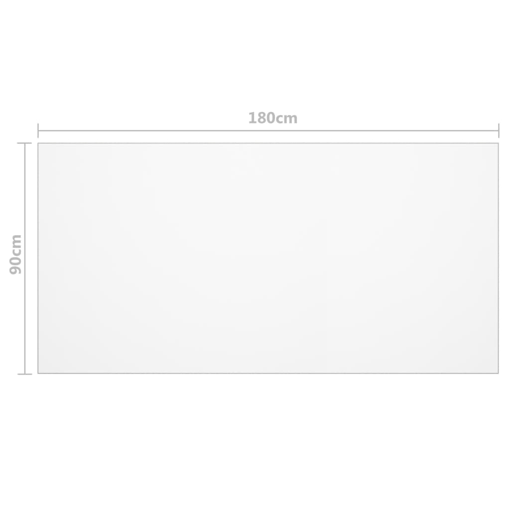 Tischfolie Matt 180x90 cm 1,6 mm PVC