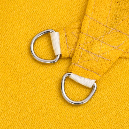 Sonnensegel 160 g/m² Quadratisch Gelb 7x7 m HDPE