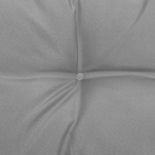 Garten-Fußhocker mit Kissen Massivholz Kiefer