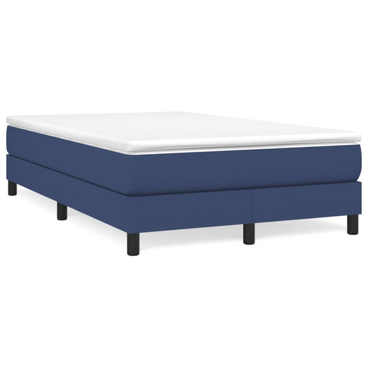Boxspringbettgestell Blau 120x200 cm Stoff
