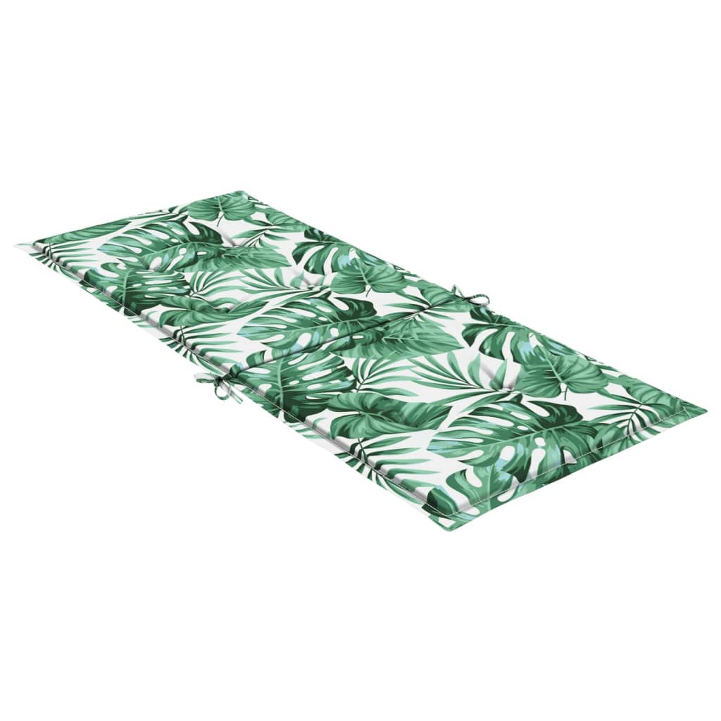 Gartenstühle mit Auflagen 8 Stk. Massivholz Teak