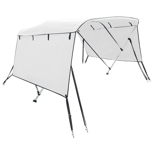 4-Bow Bimini-Top mit Seitenteilen 243x(200-213)x137 cm