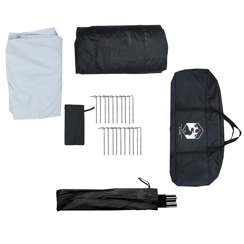 Tipi-Familienzelt 8 Personen Weiß Verdunkelt Wasserdicht