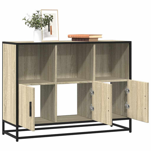 Sideboard Sonoma-Eiche 100x35x76 cm Holzwerkstoff