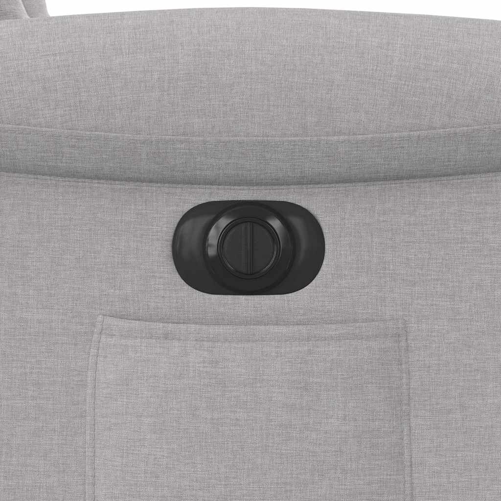 Relaxsessel Elektrisch Wolkengrau Stoff