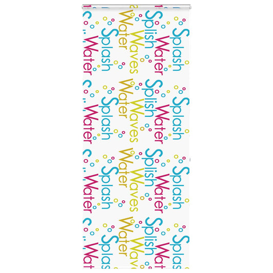 Duschrollo mit Kassette 100x240 cm Stoffbreite 96 cm