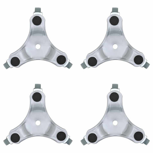 Möbelrollen 4 Stk. 16x14,5x5,5 cm Stahl 180 kg