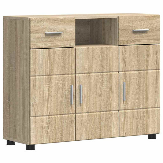 Holzschrank Sonoma-Eiche 88,5 x 30,5 x 73 cm Holzwerkstoff