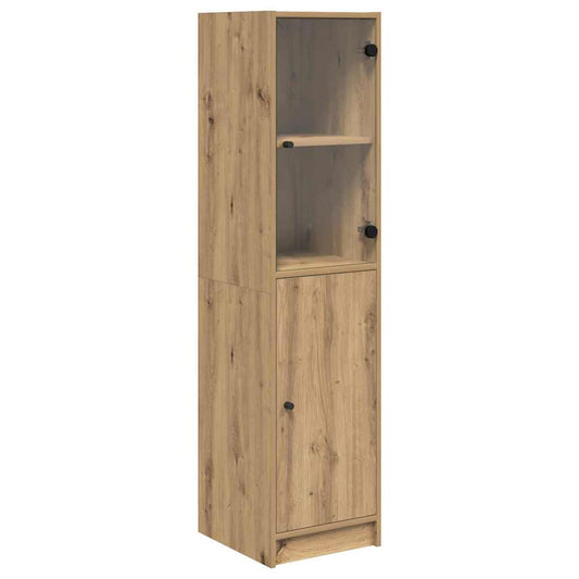 Highboard Artisan-Eiche 35 x 37 x 142 cm Holzwerkstoff