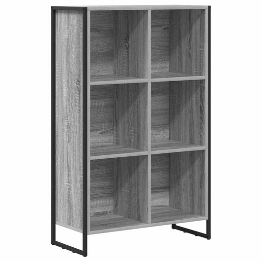 Bücherregal Graues Sonoma 99,5 x 30 x 108,5 cm Holzwerkstoff