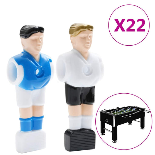 Tischfußball-Spieler 22 Stk. für 15,9 mm Stange