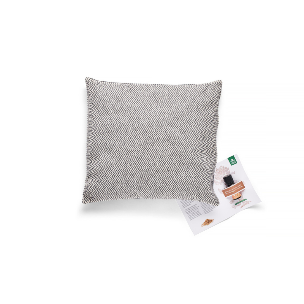 Arvenkissen Fischgrat Muster 35 x 35 cm