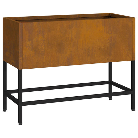 Hochbeet 60 x 26 x 45 cm wetterfester Stahl