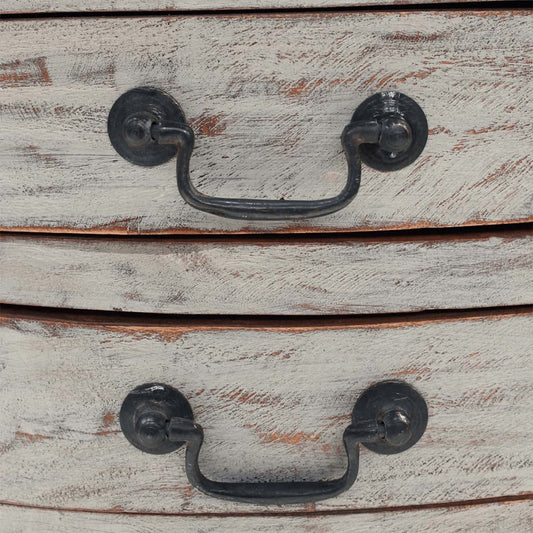 Nachttisch Massives Mahagoniholz 48x35x64 cm