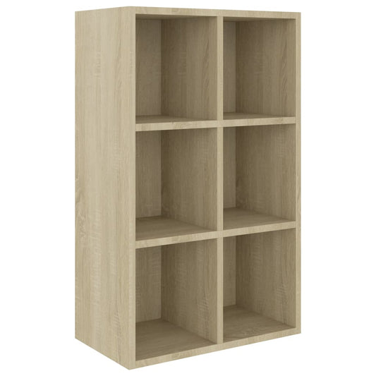 Bücherregal/Sideboard Sonoma-Eiche 66x30x98 cm Holzwerkstoff