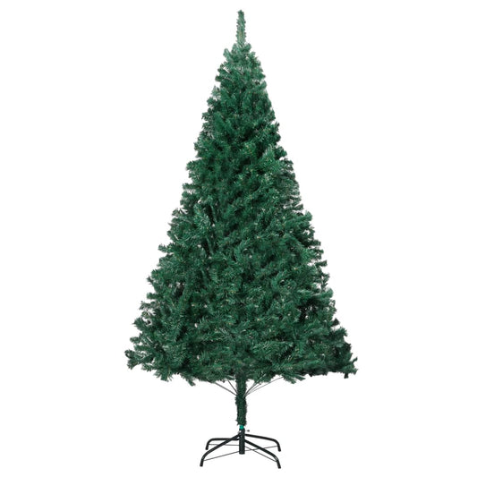Künstlicher Weihnachtsbaum mit Dicken Zweigen Grün 240 cm PVC