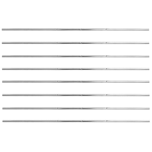 Stangen für Tischfußball 8 Stk. 15,9 mm