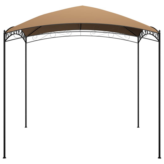 Pavillon 3x3x2,65 m Taupe 180 g/m²