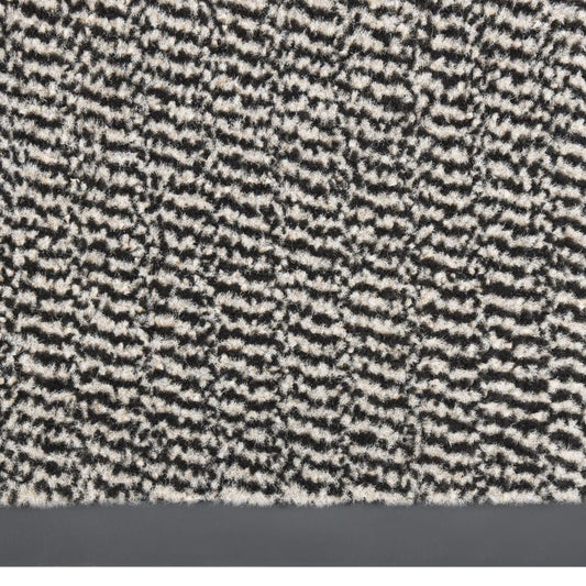 Fußmatte getuftet 40x60 cm Hellbraun