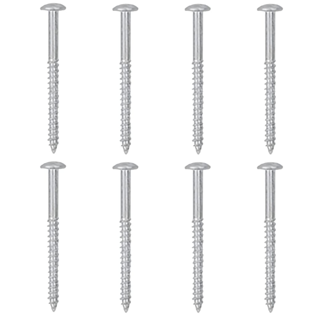 Wandregale 4 Stk. Hochglanz-Weiß 60x9x3 cm