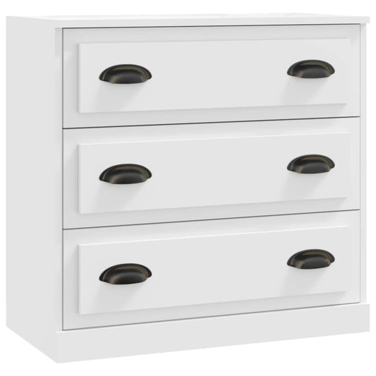 Sideboard Weiß 70x35,5x67,5 cm Holzwerkstoff