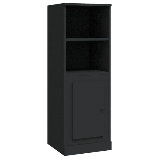 Highboard Schwarz 36x35,5x103,5 cm Holzwerkstoff