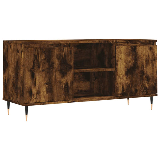 TV-Schrank Räuchereiche 104x35x50 cm Holzwerkstoff