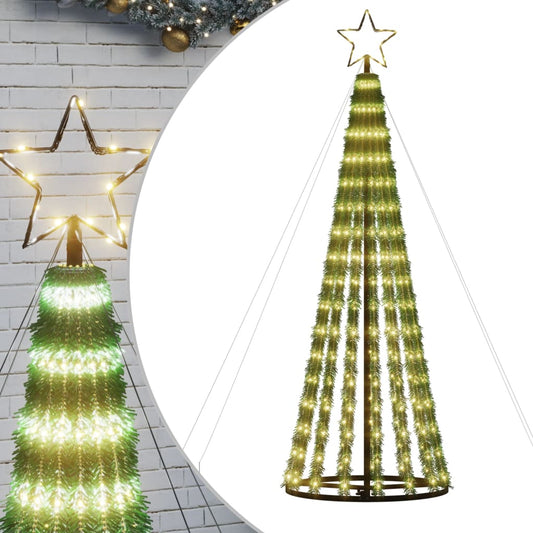 LED Weihnachtsbaum 275 LEDs Warmweiß 180 cm