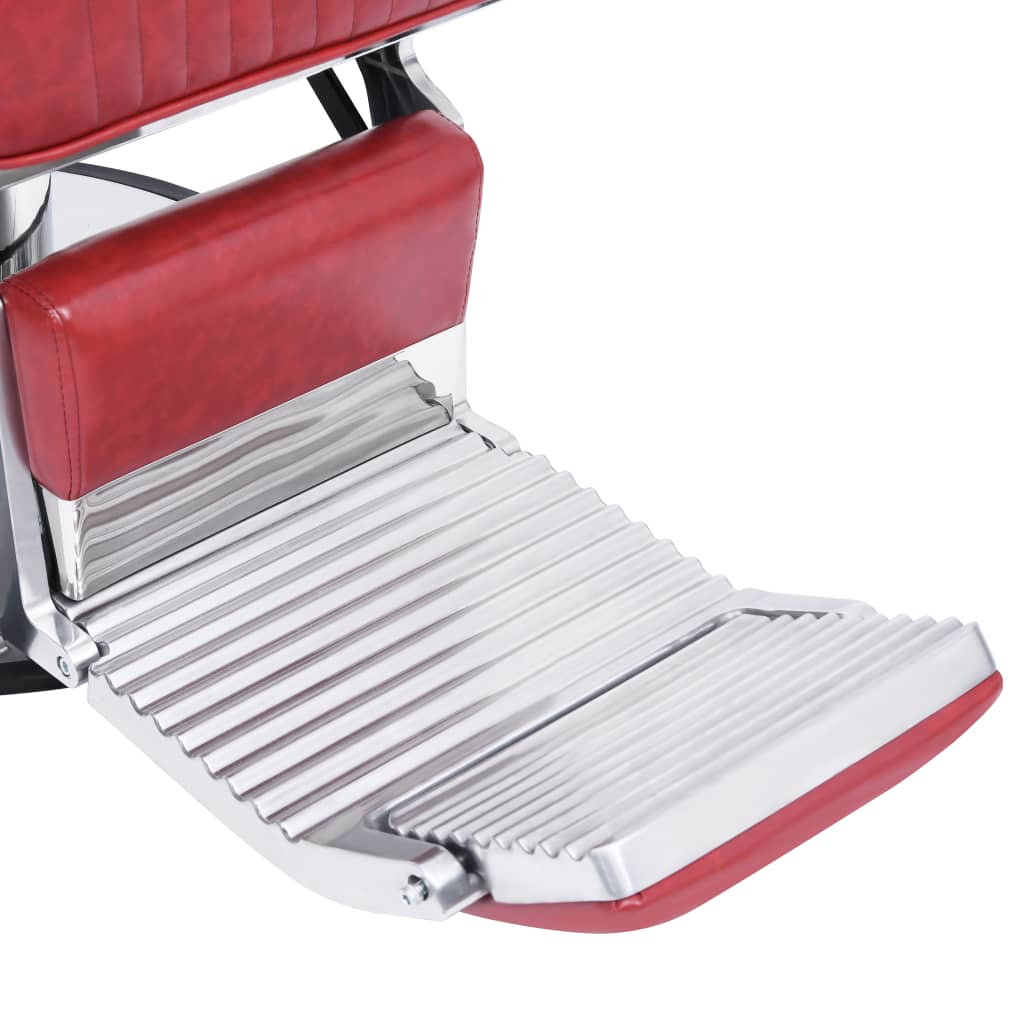 Friseurstuhl Rot 68x69x116 cm Kunstleder