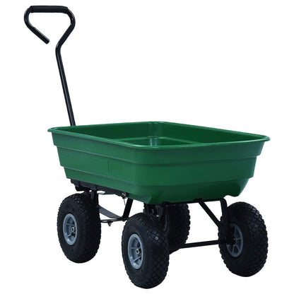Garten-Kippwagen 300 kg 75 L Grün