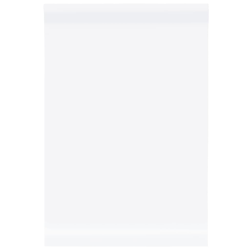 Möbelaufkleber Selbstklebend Mattweiß 90x500 cm PVC