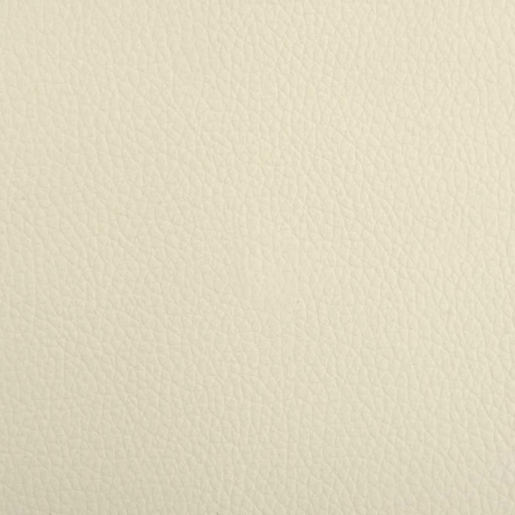 Hundebett Creme 95x55x30 cm Kunstleder