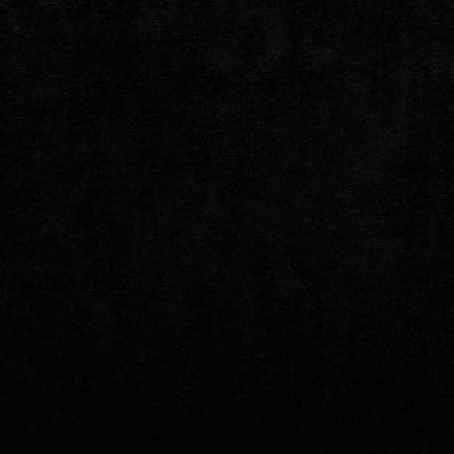 Hundebett mit Verlängerung Schwarz 100x50x30 cm Samt