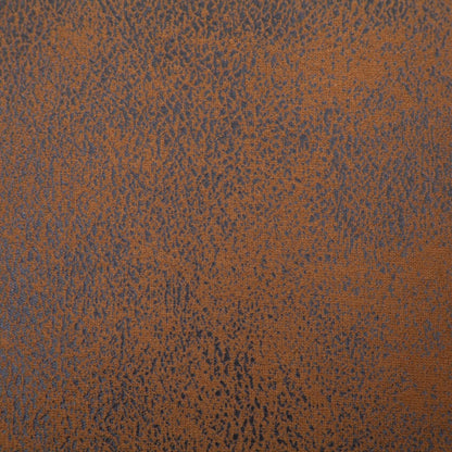 Bank mit Staufach 116 cm Braun Wildleder-Optik