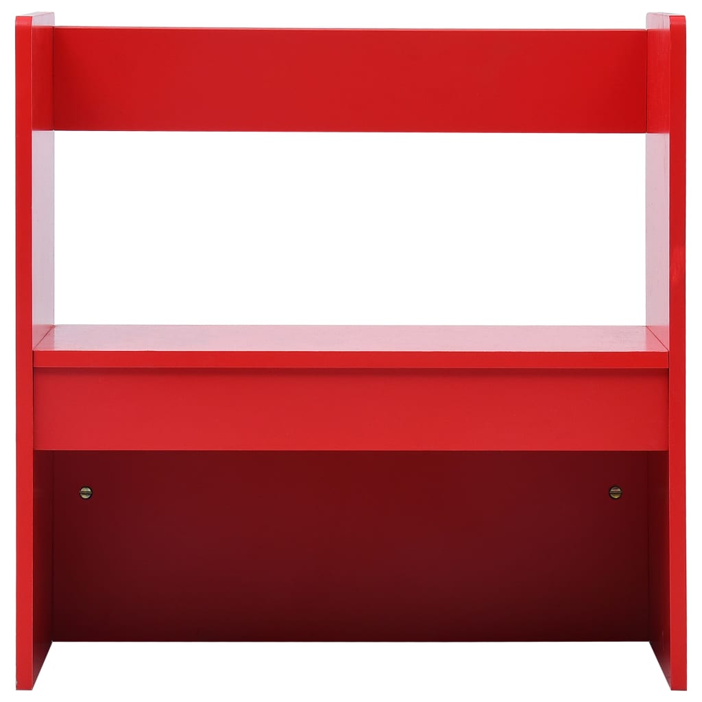 3-tlg. Kinder-Sitzgruppe Feuerwehrauto-Design Holz