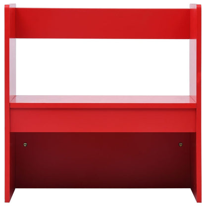 3-tlg. Kinder-Sitzgruppe Feuerwehrauto-Design Holz